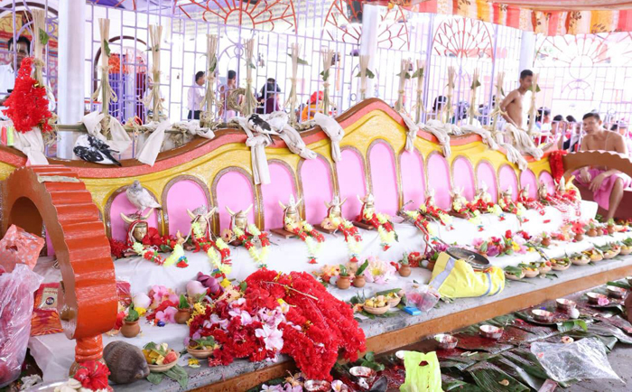 Centuries-old Kharchi Puja begins in Tripura with green theme Ek Ped, Maa Ke Naam