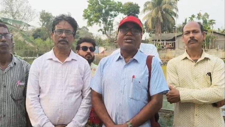 CPI (M) candidate Amitabha Dutta begins campaign for Dharmanagar by-election